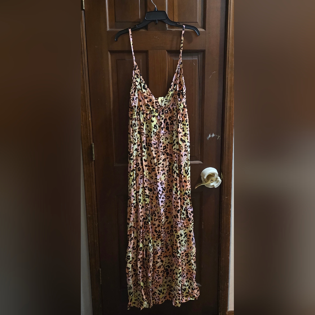 Bar Iii Animal Print Blouse With Neck Tie
